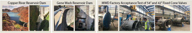Integrated 8(a) Solutions supplied a 54” and a 42” fixed cone valve to The Metropolitan Water District of Southern California.