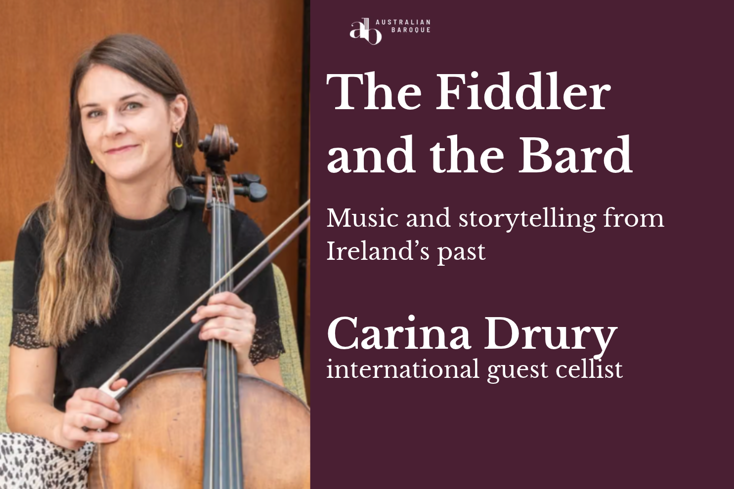 The Fiddler and the Bard - Cottesloe Concert Series at Curtin Heritage