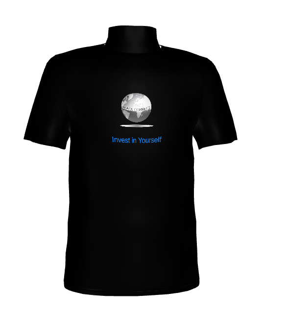 Black Connect 'Invest in Yourself' T-Shirts