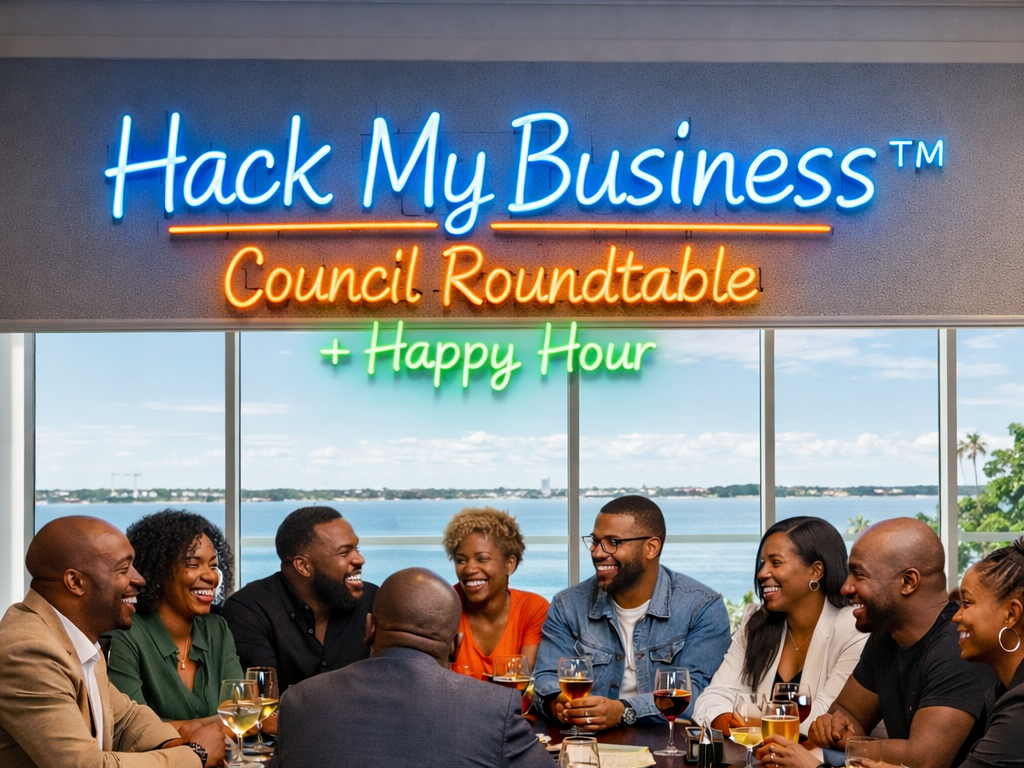 Hack My Business™  Council Roundtable + Happy Hour