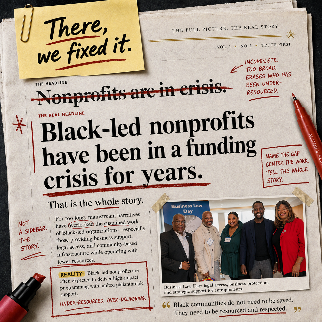 The Nonprofit Crisis Is Not New for Black-Led Organizations