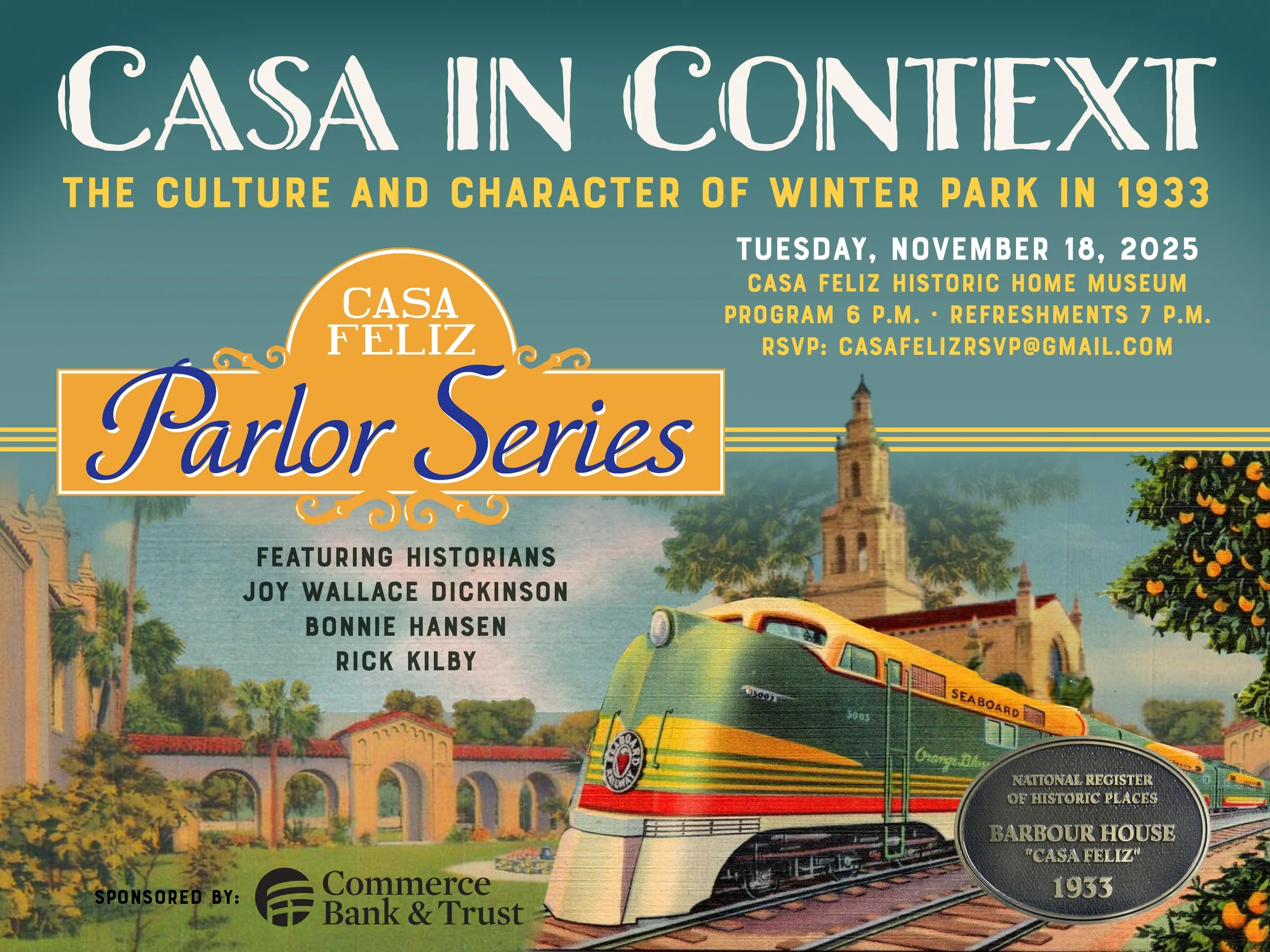 Casa in Context: The Culture and Character of Winter Park in 1933