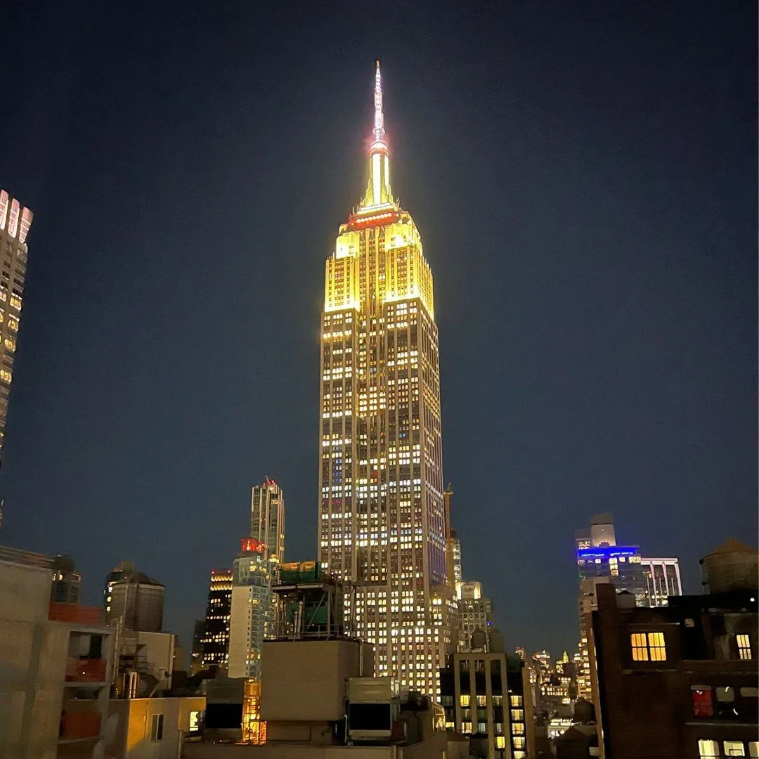 Let's hear it for New York! 
🎶 👏

(Bild von November 2023)