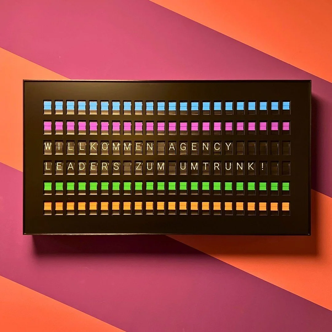 Seit 2019 laden Bj&ouml;rn Zaske und ich regelm&auml;ssig zum Agency Leaders Roundtable ein. 

Letzten Freitag haben wir uns zum 22. Mal getroffen. Erst Online und dann in der echten Welt auf einen Drink und dabei das Jahr &bdquo;leichtf&uuml;&szlig;