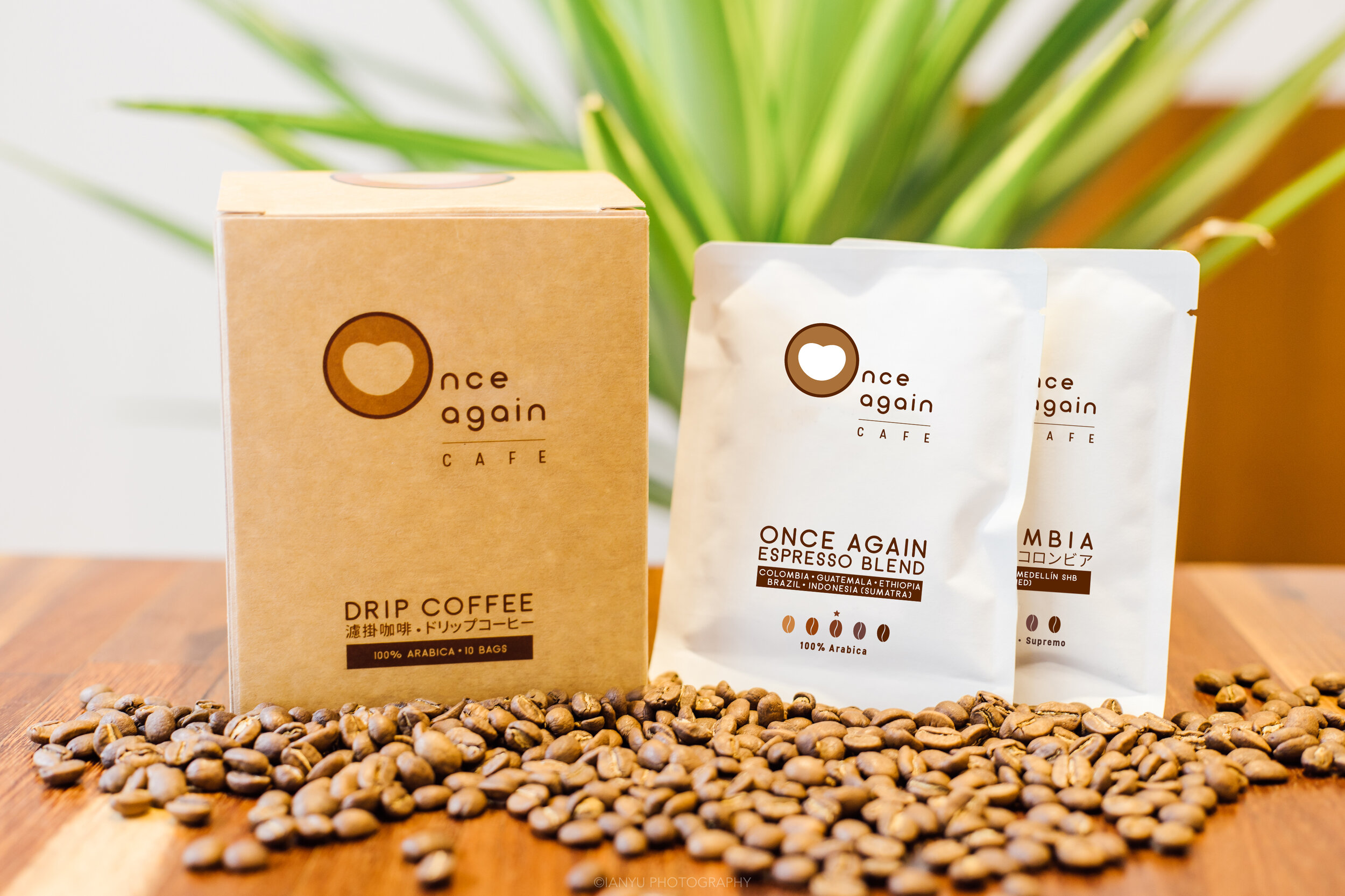 ASSORTMENT OF COFFEE DRIP BAGS:BRIGHT-MEDIUM ACIDITY