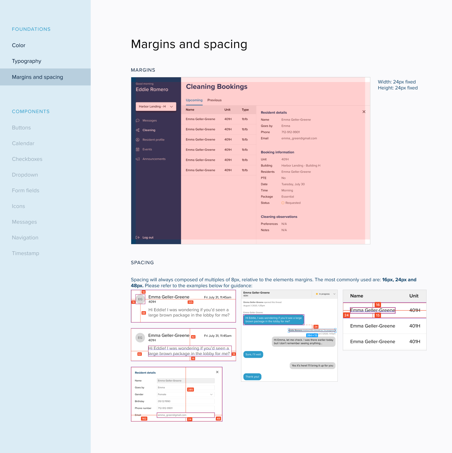 Dashboard - Design system - Margins.png