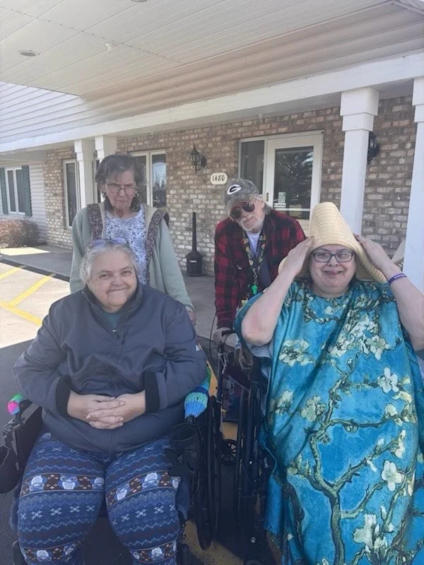 Paws, smiles, and plenty of love to go around! 🐾  Residents enjoyed a heartwarming visit to the animal shelter, sharing pets and companionship with some furry friends in need. ❤️
.
.
.
#AssistedLiving #SeniorLiving #MemoryCare