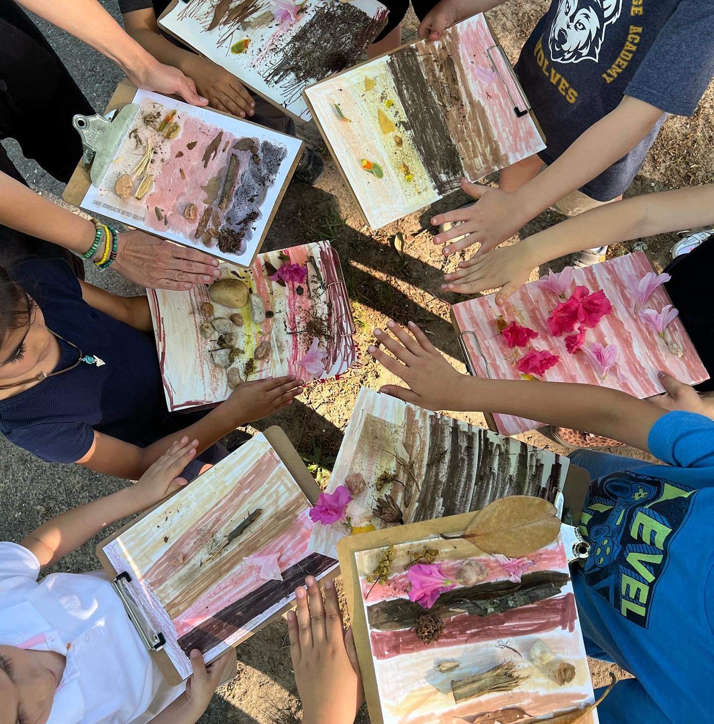 Firefly outside had a great week! We caught bugs and sketched them (there are some award winning sketches in the hallway you may want to check out)! We had eco club with kinship plot and learned facts about melanin and made &ldquo;hues of us&rdquo; r