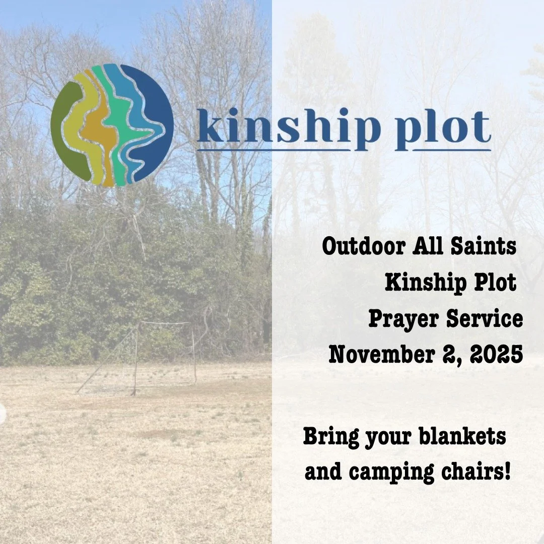 Plan to bundle up and join us for a special outdoor worship service THIS SUNDAY. We will be celebrating All Saints Day and leaning into our calling as we pray for the fulfillment of our vision for affordable housing on our campus. God is growing us i