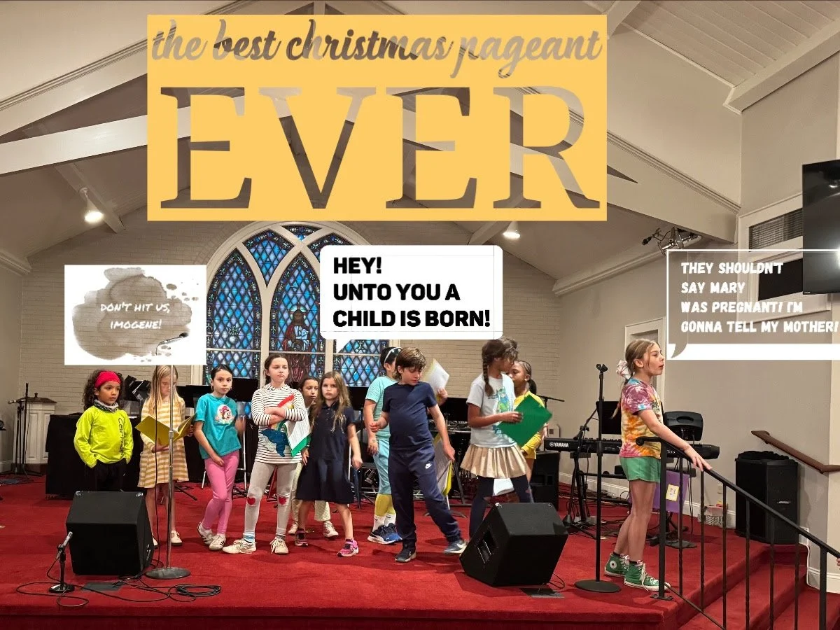 The Firefly Afterschool Ministry is presenting their version of 'The Best Christmas Pageant Ever' THIS THURSDAY, December 4th at 6pm. This *short* play includes original music by Elizabeth Bridges, a ton of excited and adorable kids and a message abo