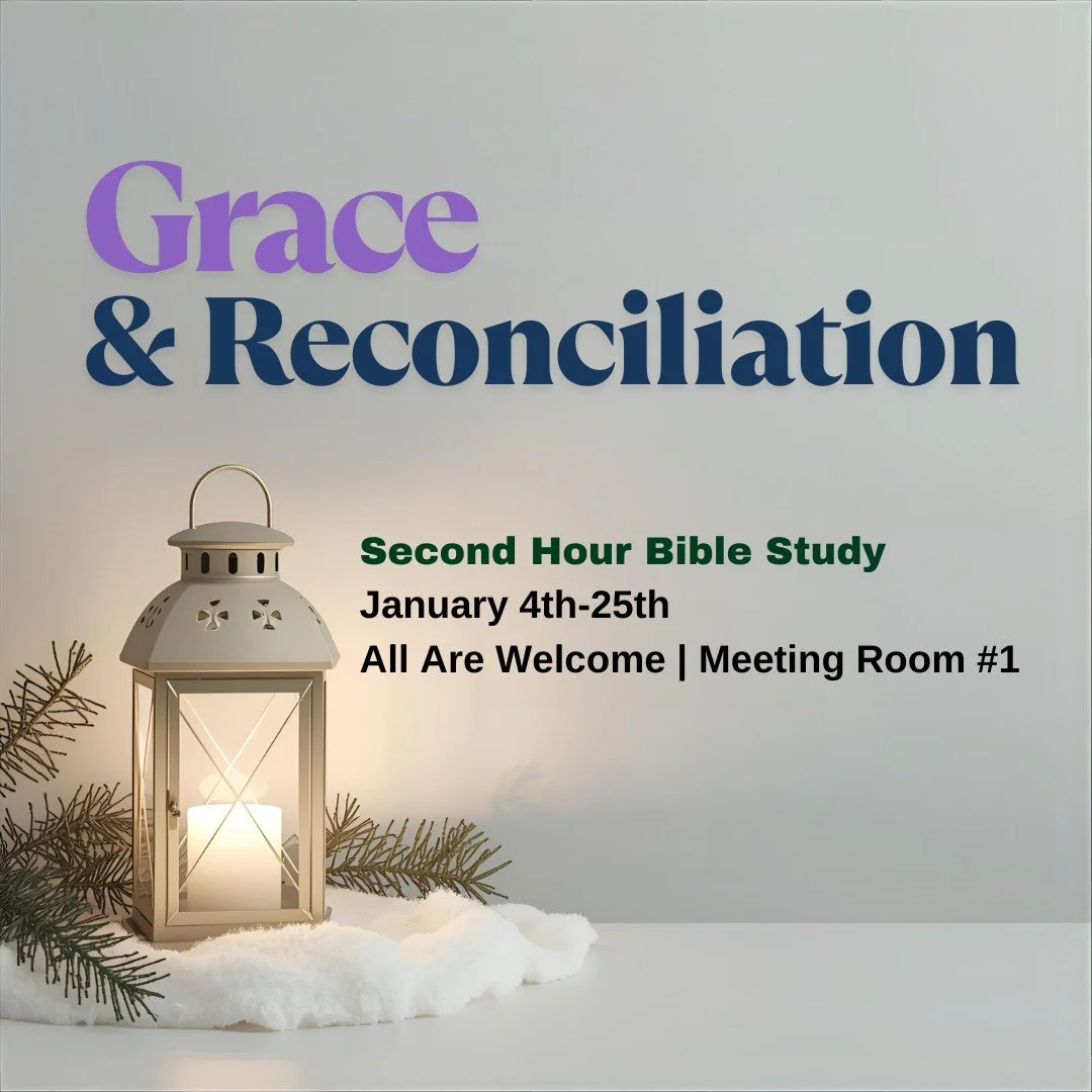 A new year often invites fresh starts and January feels like the right time to slow down, reflect, and lean into God&rsquo;s grace in deeper ways.

There are a few more weeks to spend 2nd Hour together in a new series focused on grace and reconciliat