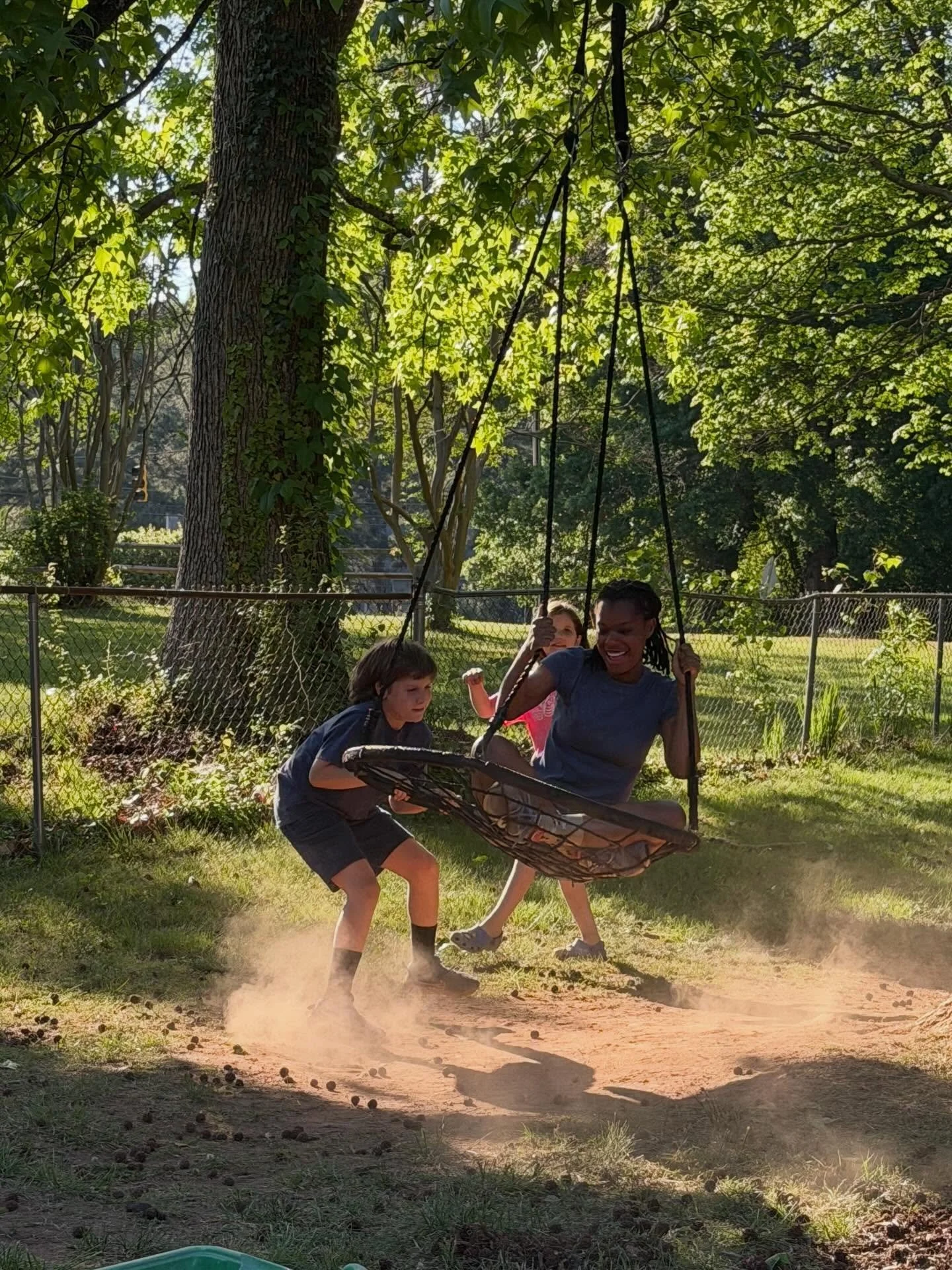 Next week is our LAST week of Firefly for the season! 

Lately we have been watching baby monarch caterpillars, feeding the compost worm bins, picking mulberries (some students for the first time), meeting a famous artist, cooking up our favorite sna