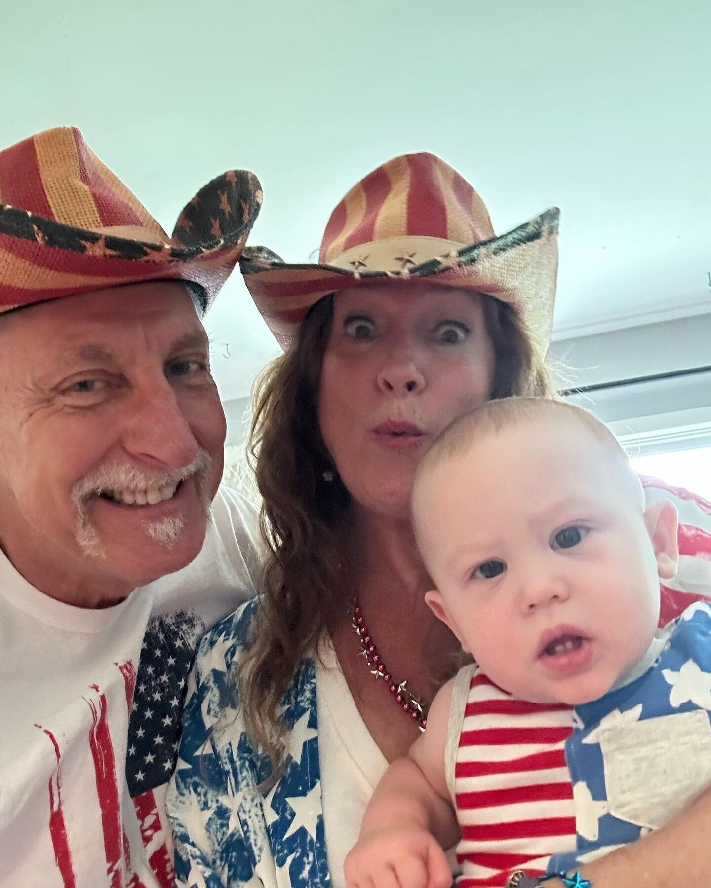 Grammy &amp; Grampy &amp; Weston&hellip;his 1st 4th!