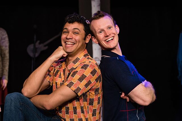 Come on and Joey and Ron it tonight! Except... not tonight because tonight is SOLD OUT! So come on and Joey and Ron it TOMORROW!!! Use the code SWEETSWEETSWEET for discount tickets! (📸: @coryantielproductions). .
.
.
.
.

#broadwaymusical  #bubblegu