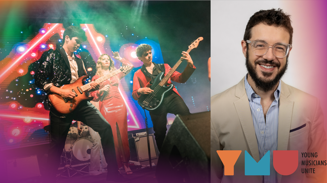 Interview with Zach Larmer, Chief Operating Officer of Young Musicians Unite Jazz Collective, a reality that focuses on generations of musicians.