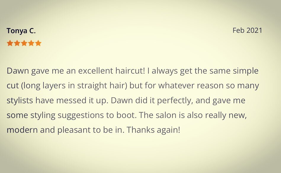 Thank you all for the positive affirmation. Our goal is to make you shine. Please call our Salon coordinator @jerenemilliken to schedule your visit