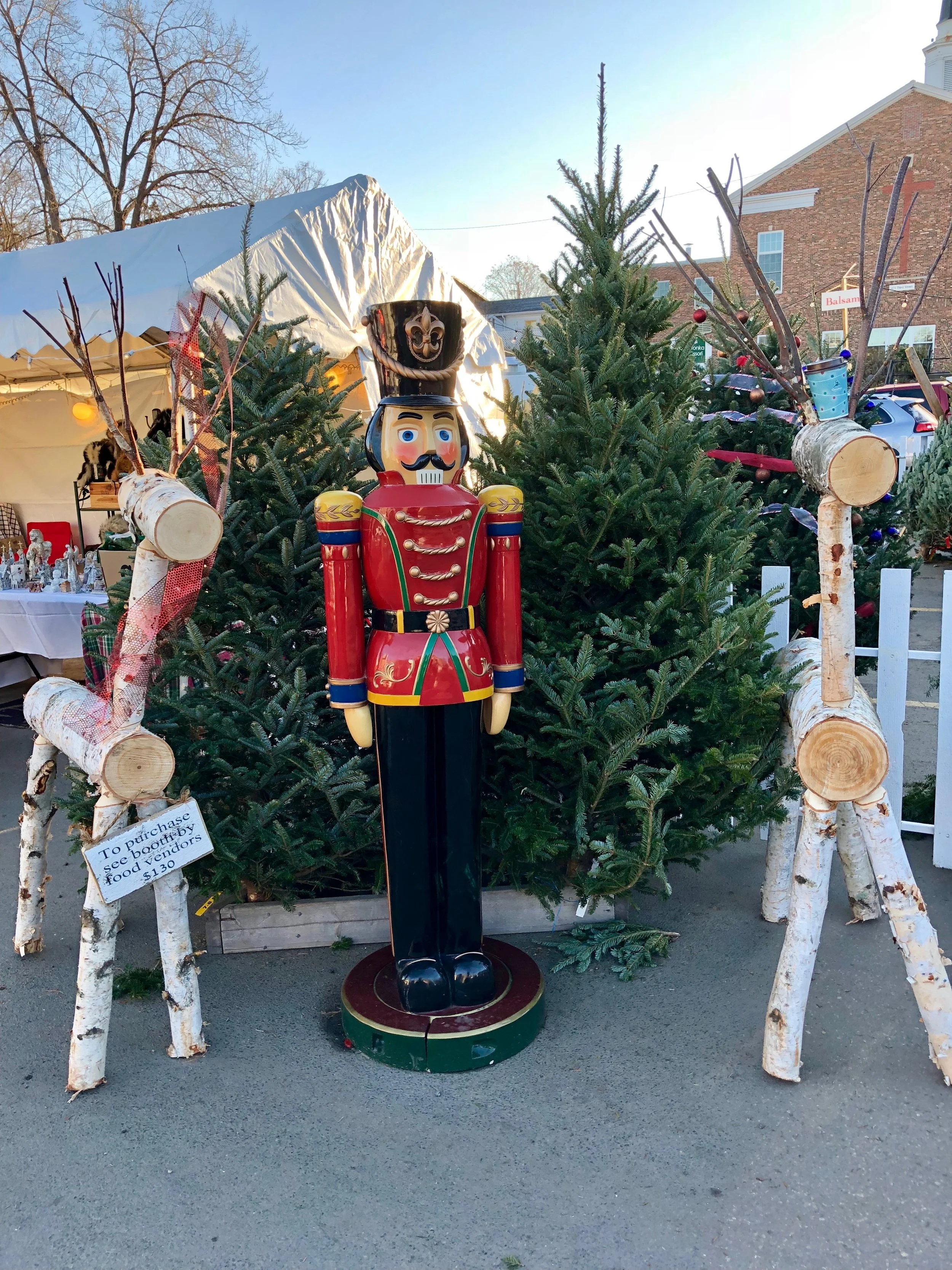 Christkindlsmarkt Nutcracker and wooden reindeer - 1.jpg