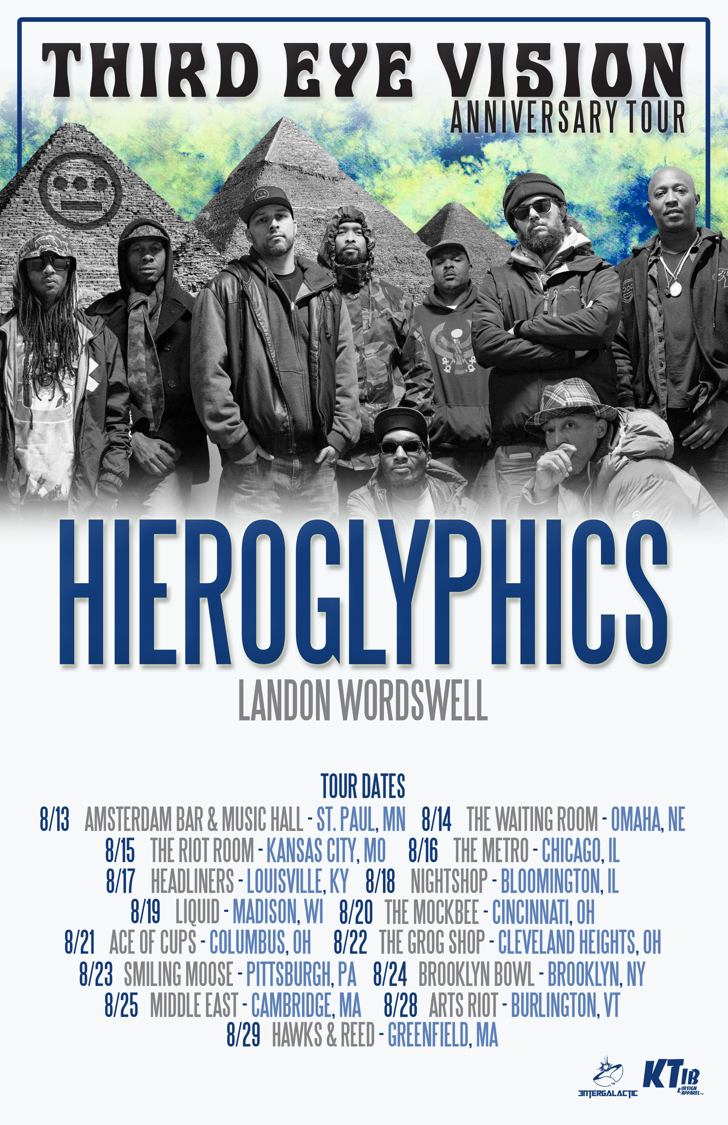 Copy of "Heiroglyphics" Third Eye Vision Anniv. Tour - Tour Poster Phase 2