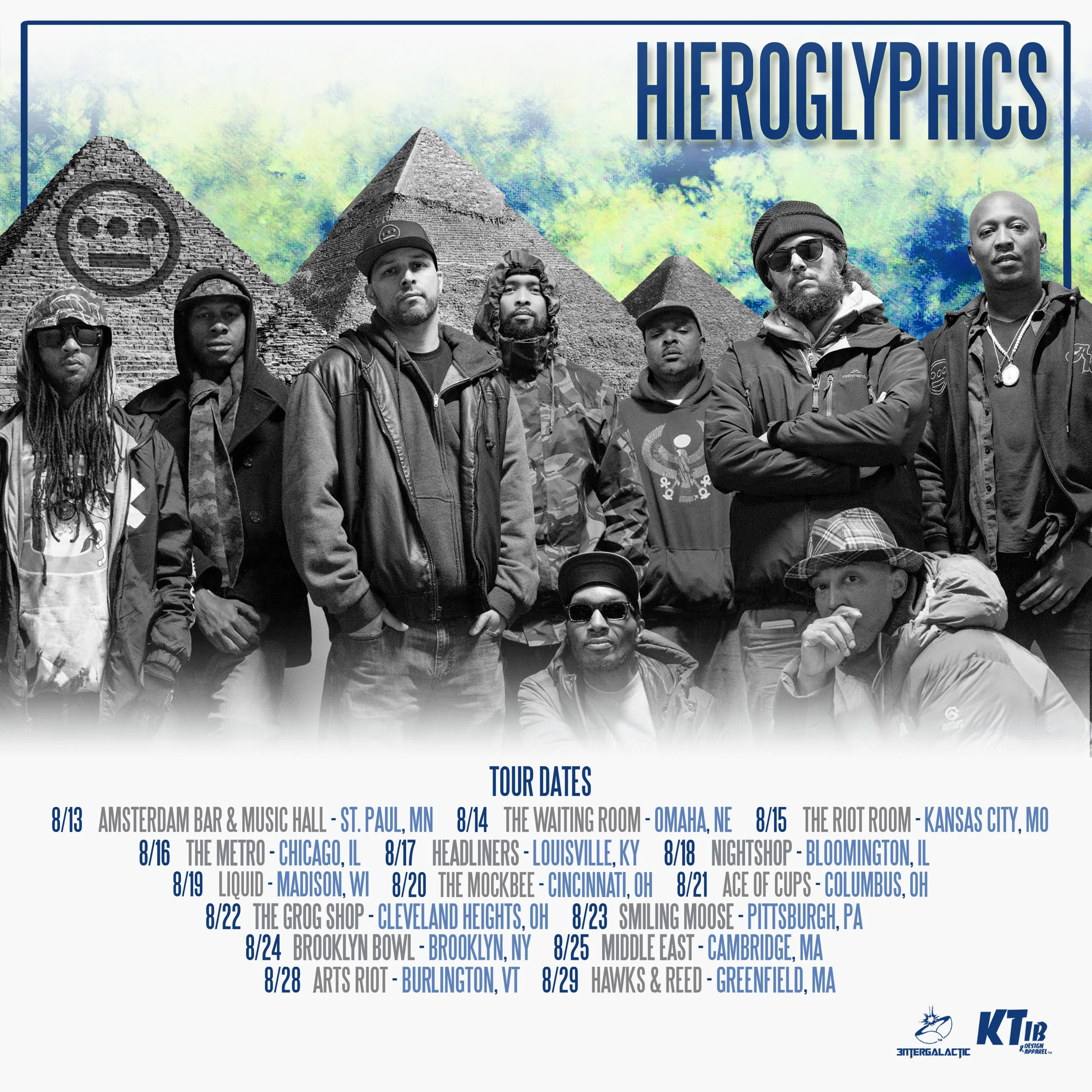 Copy of "Heiroglyphics" Third Eye Vision Anniv. Tour - IG Tour Poster Phase 2