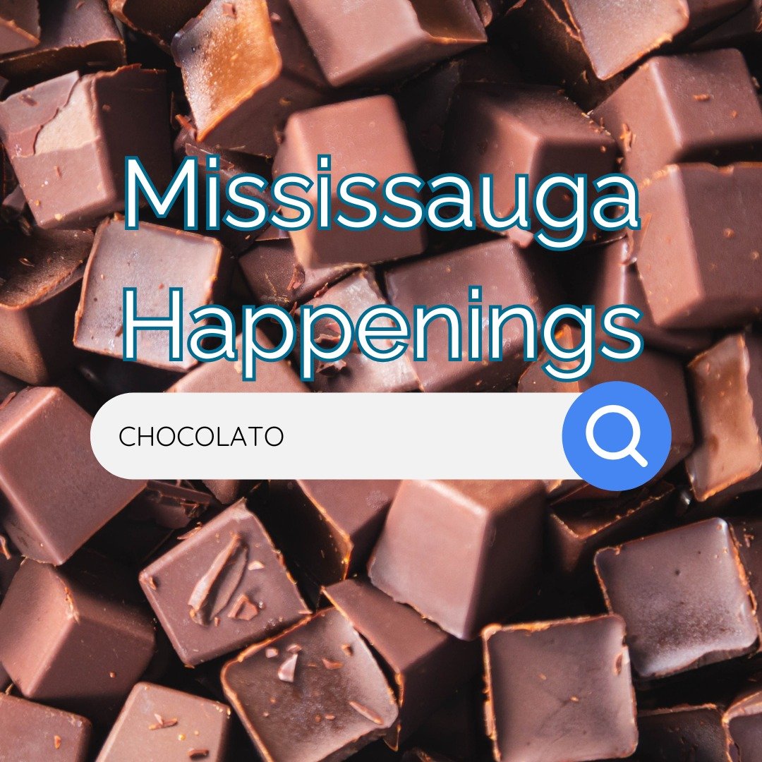 #MississaugaHappenings 

Calling all chocolate lovers!
Discover an international lineup of chocolatiers and chocolate-inspired creations at CHOCOLATO, a one-day event celebrating the art (and joy) of chocolate.

Taste your way through unique treats, 