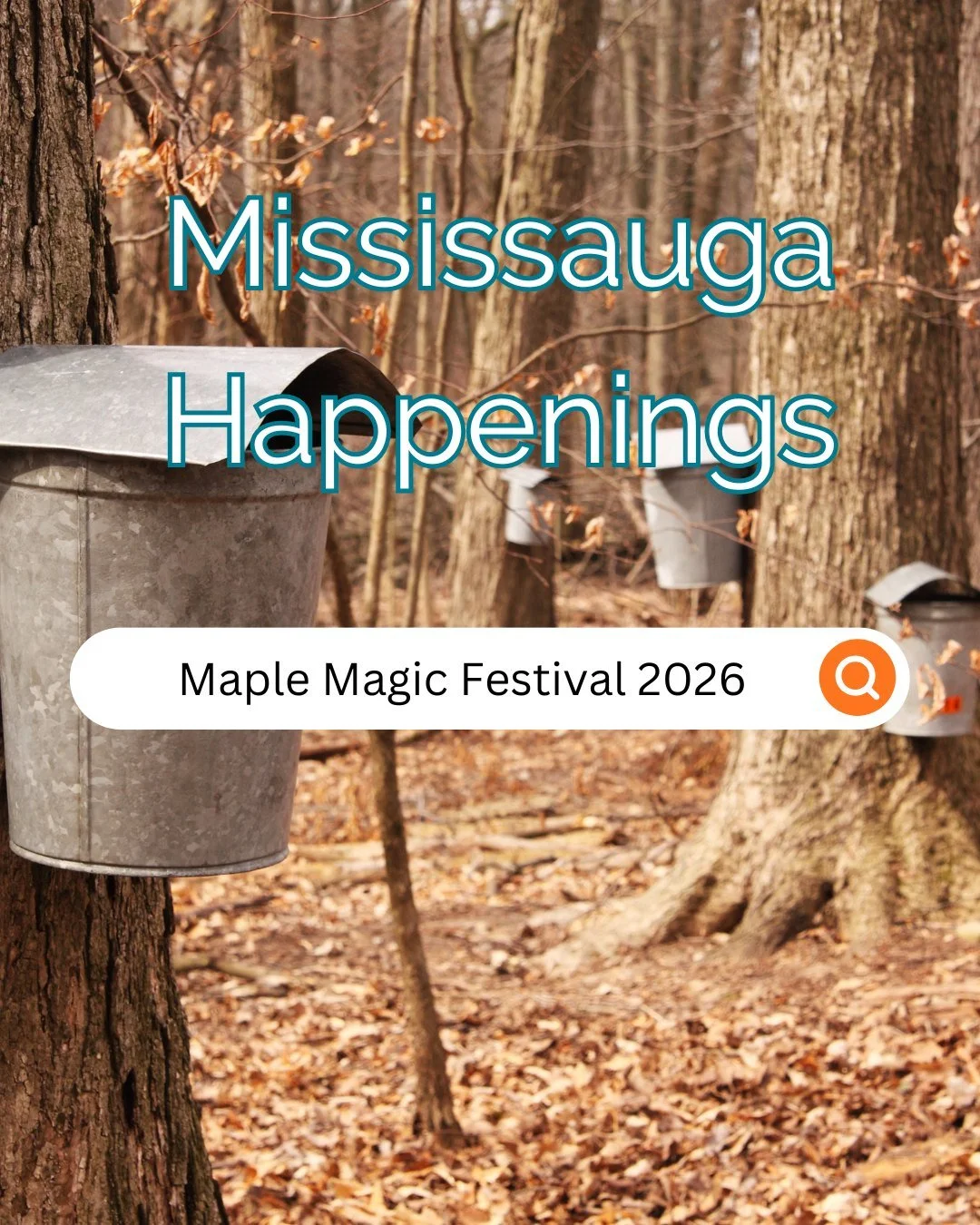 #MississaugaEvents

Sweet maple season is back in Mississauga 🍁🥞

Maple Magic Festival 2026 returns to the historic Bradley Museum on March 14,15, 21 and 22 from 12:00 p.m. to 4:00 p.m. each day. This family-friendly celebration invites visitors of