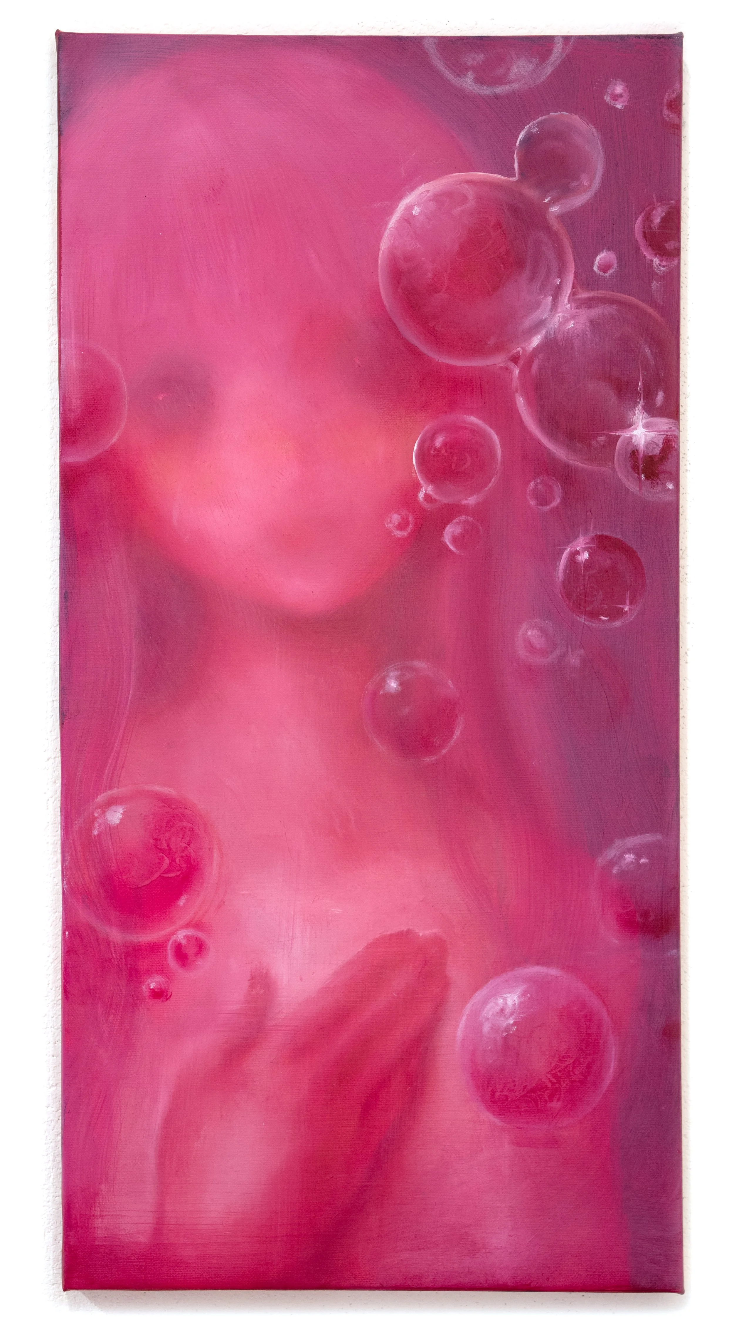   Wet Polyptych  , 2026, oil on linen, 35 x 24 inches