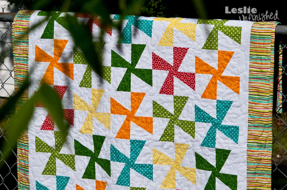 Pinwheel Quilt Tutorial