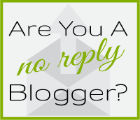 Are You a No-Reply Blogger?