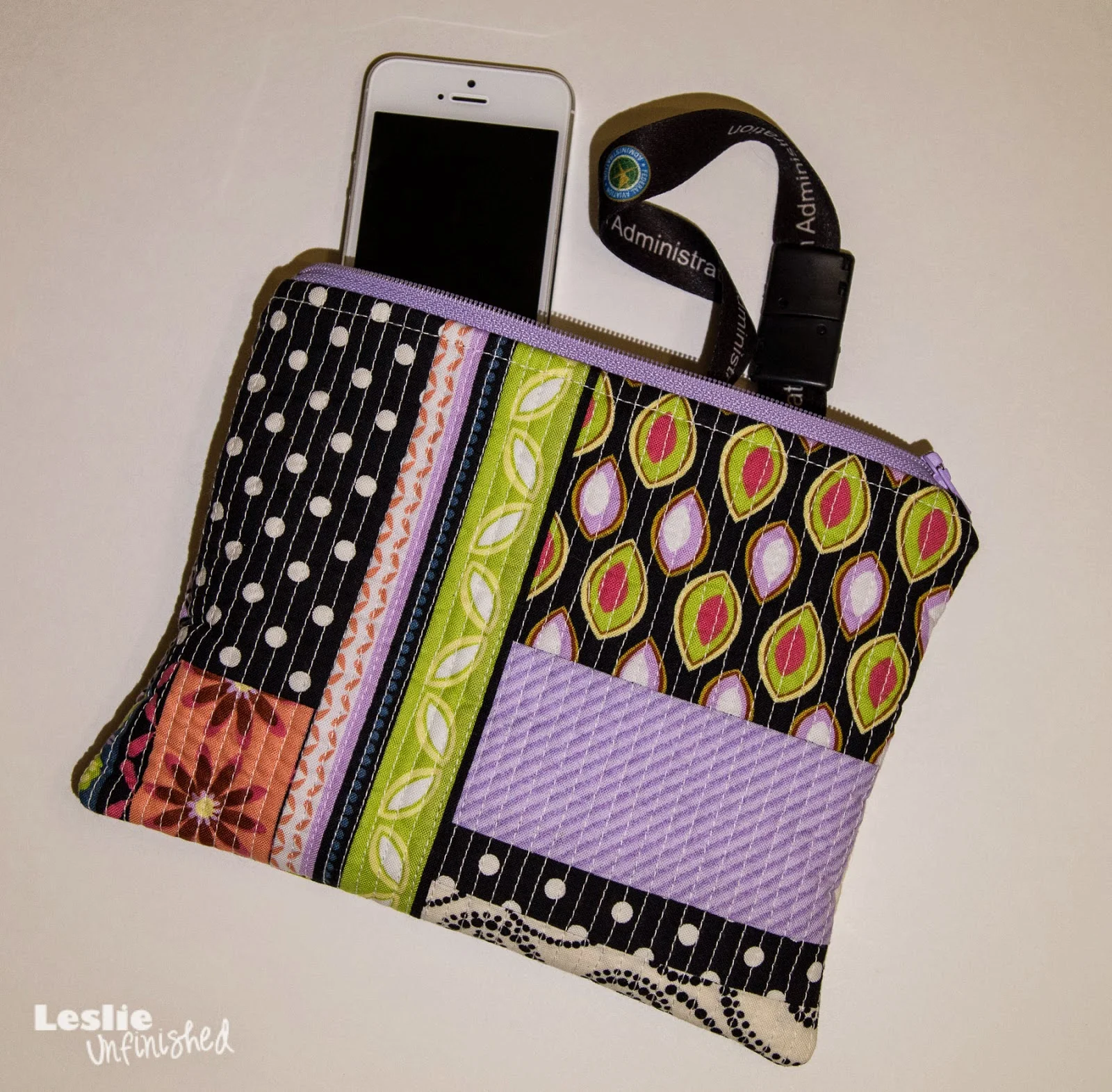 Wordless Wednesday: Zippered Pouch