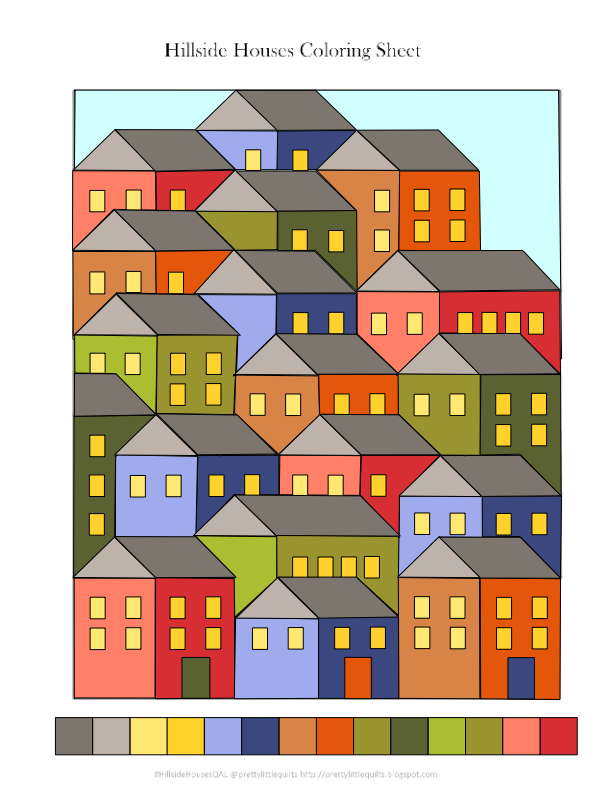 Planning: Rustic Hillside House Quilt