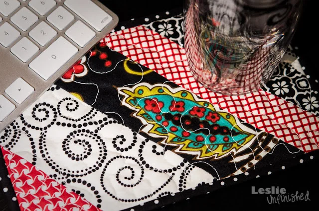 Back to Work Mug Rug