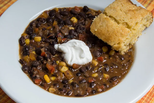 Good Eats: Vegetarian Black Bean Chili
