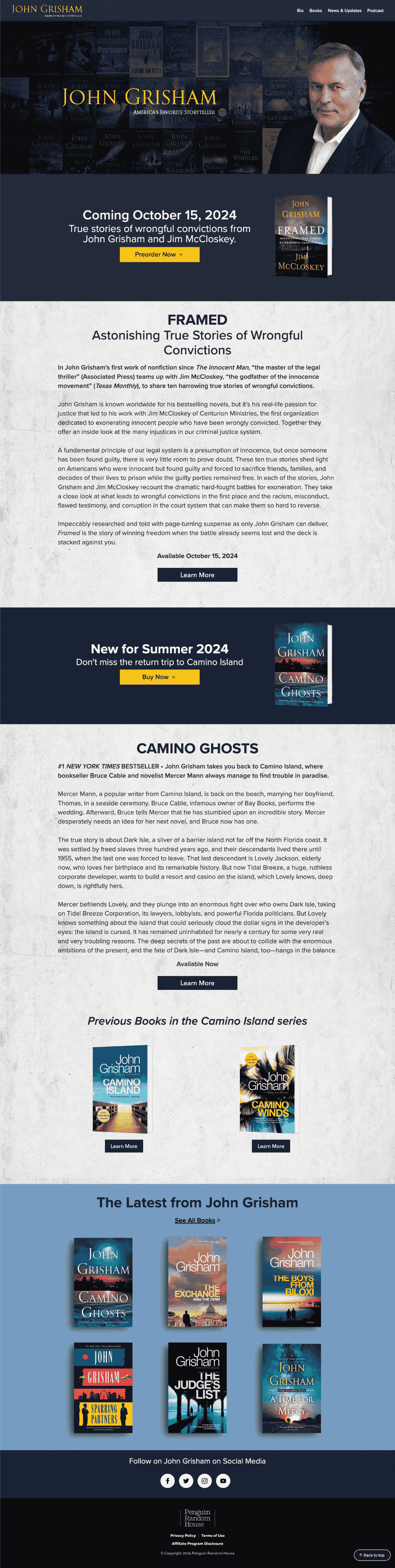 Author Website Examples [Including Unpublished Author Examples] – TWKRW