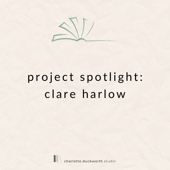 Project Spotlight: clareharlow.co.uk