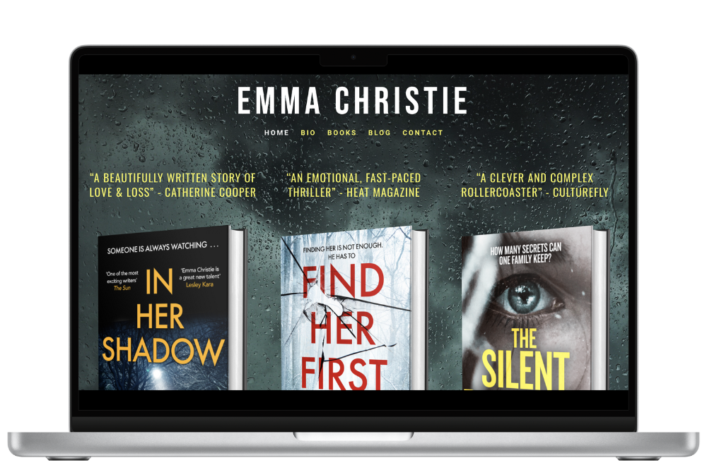 Author website design — charlotte duckworth studio