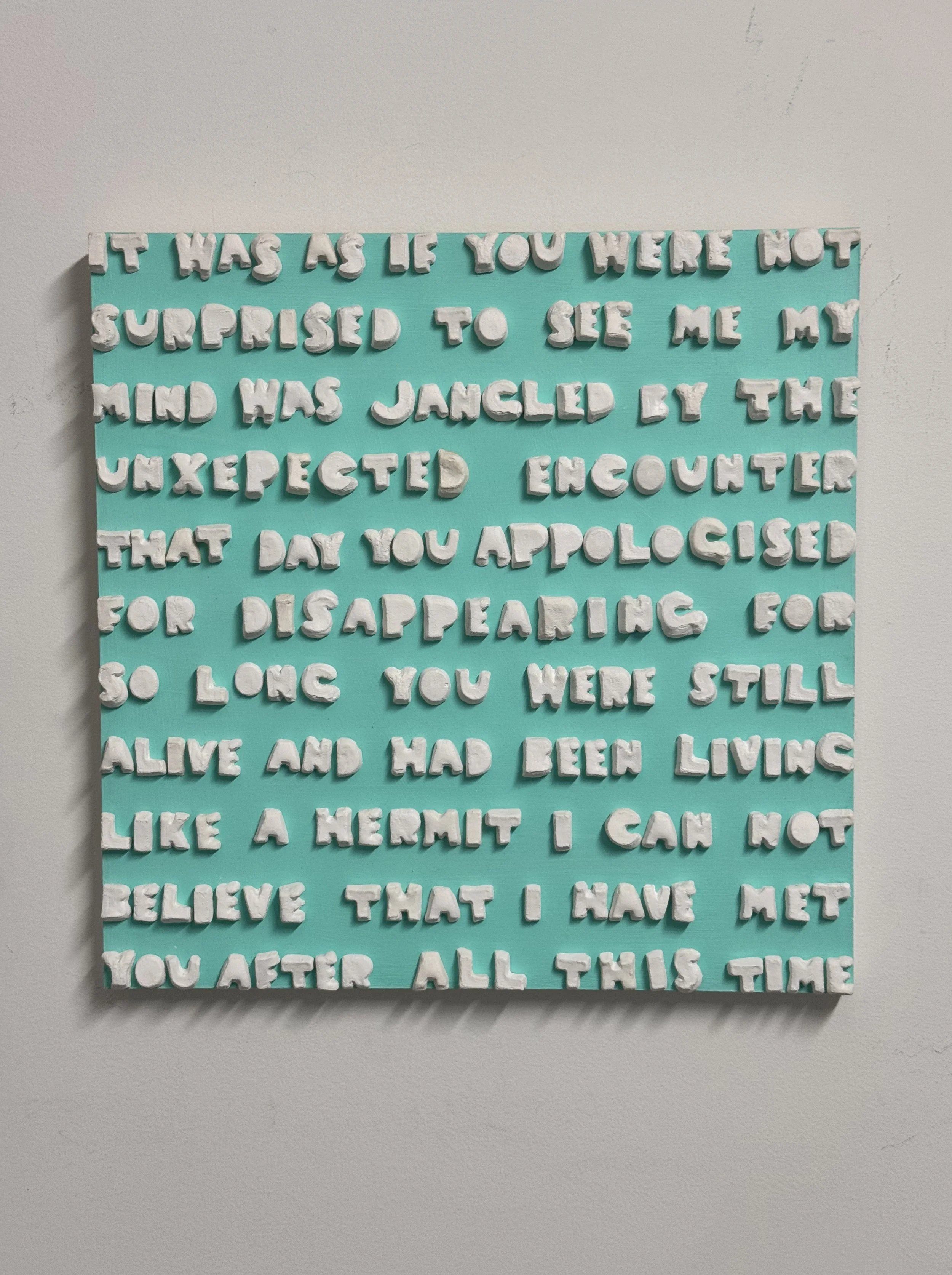 unexpected encounter on wall.jpg