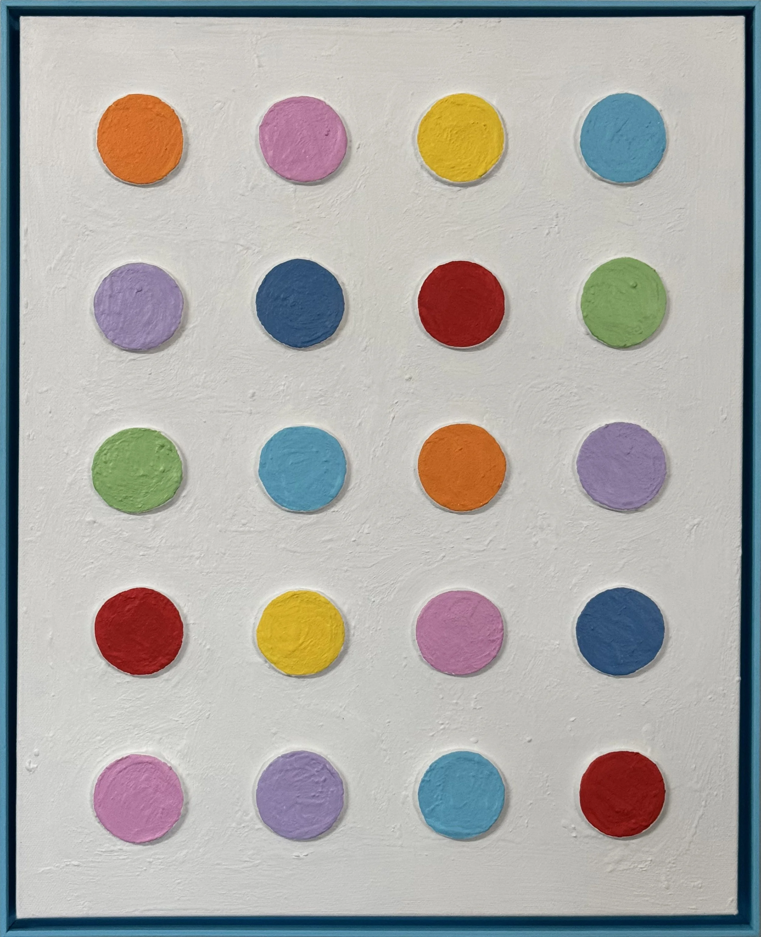 dotty framed in blue 16 x 20 sq.jpg