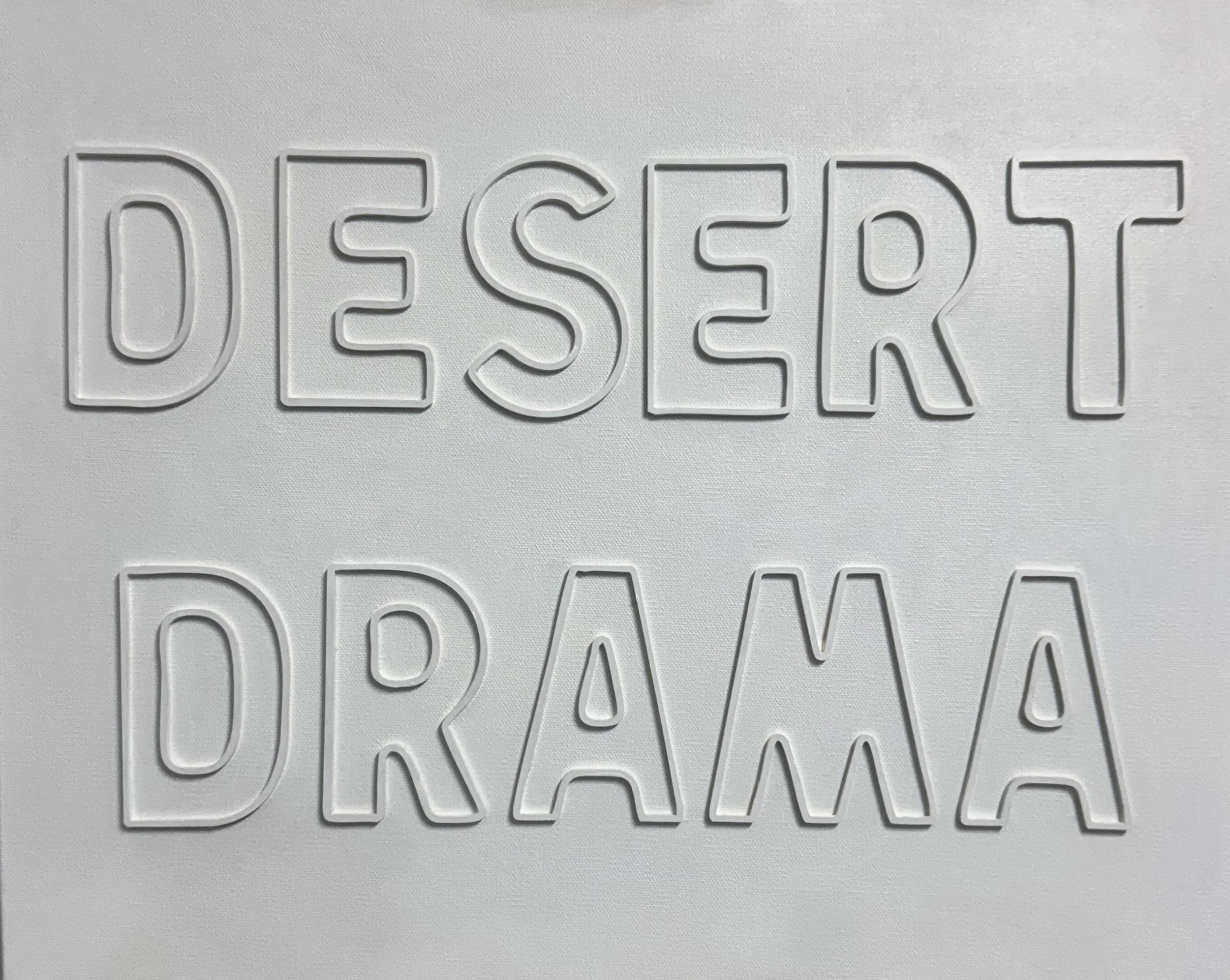Desert Drama 16"x 20"