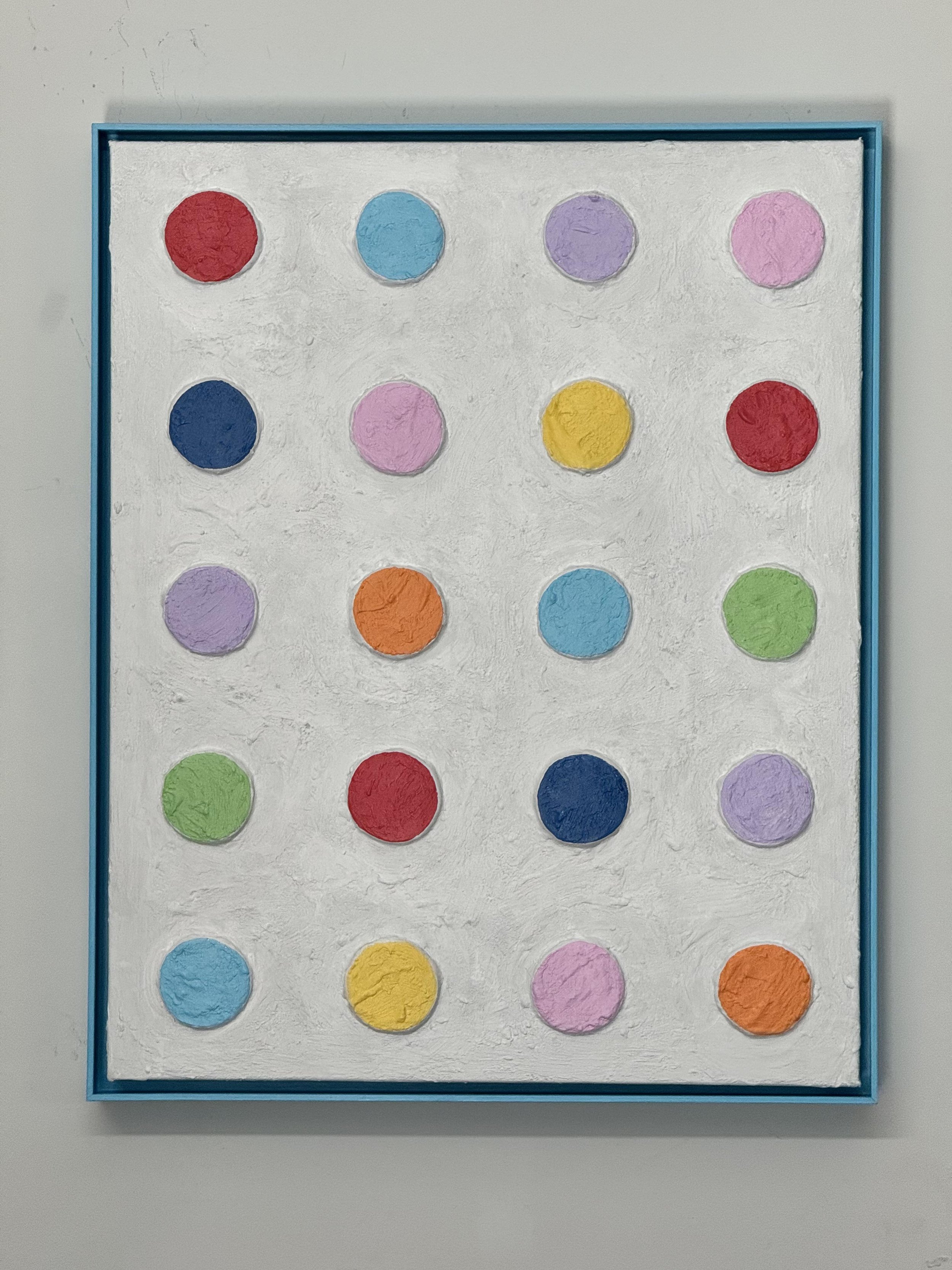 dotty texture framed on wall 16 x 20.jpg