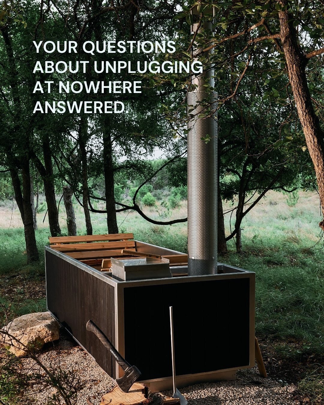 Your questions about the NowHere unplugged experience answered. 

Swipe for more ➡️