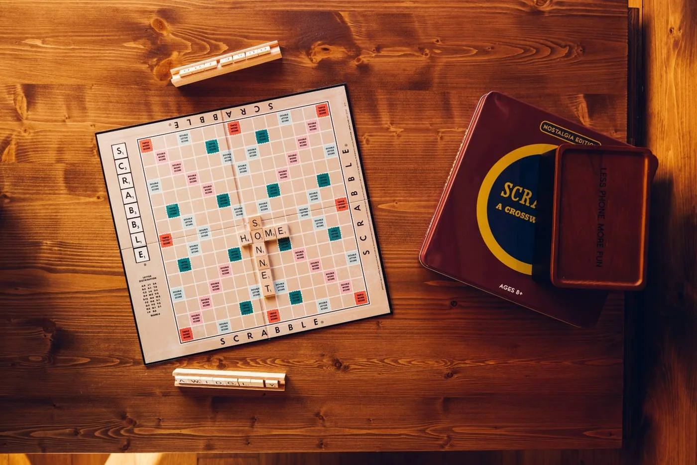 Board games available in NowHere nature cabins