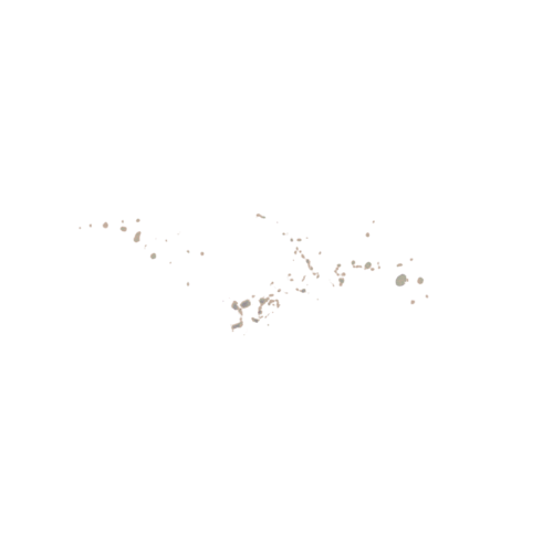 Nighttime scene of a city street with bright lights and reflections on wet pavement.