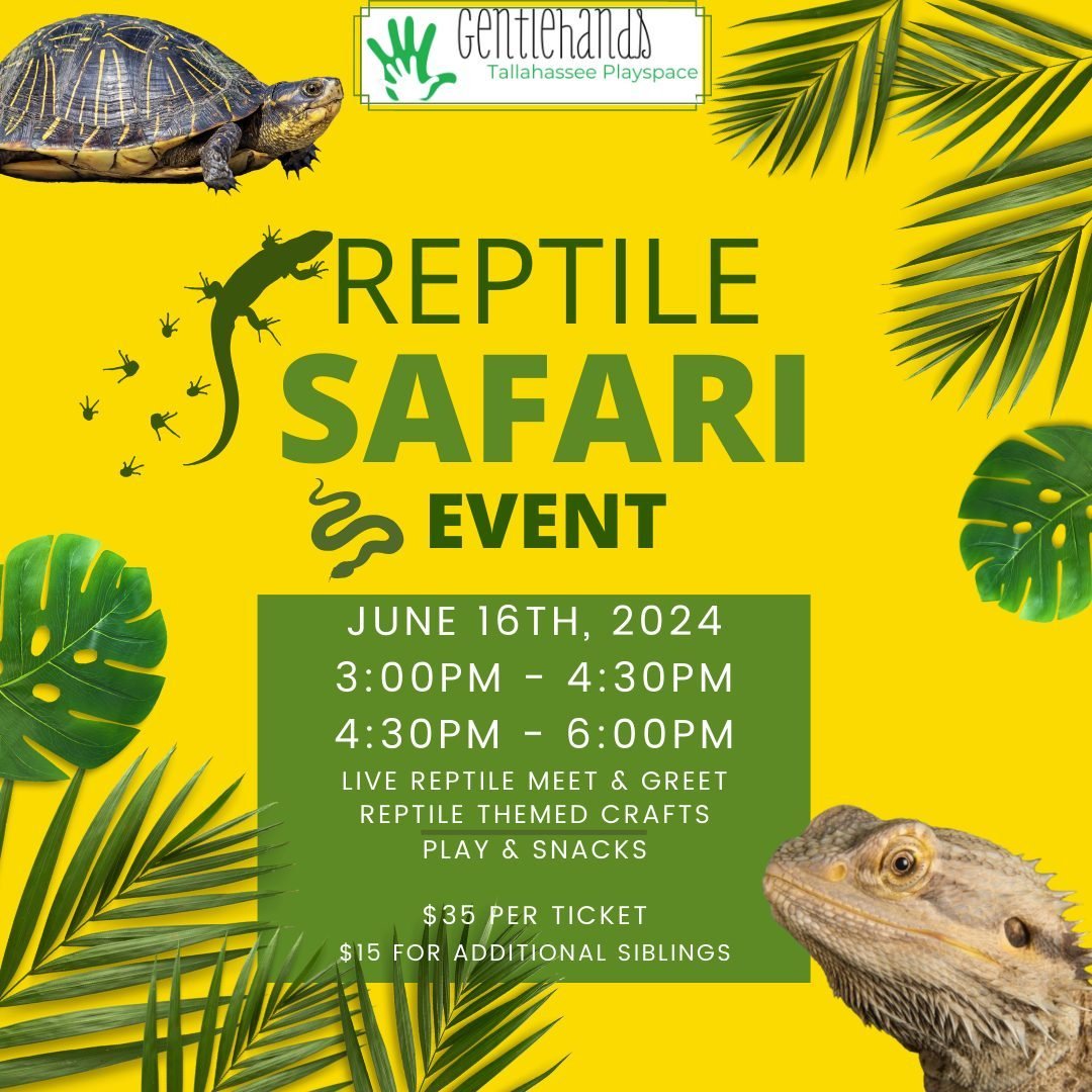 Slither on over for some reptilian fun this Father's Day!  Our fan favorite Reptile Safari includes a Reptile Show with Animal Tales including their big boa (and other fun scaly friends!). Children will get a chance to see and touch the reptiles. The