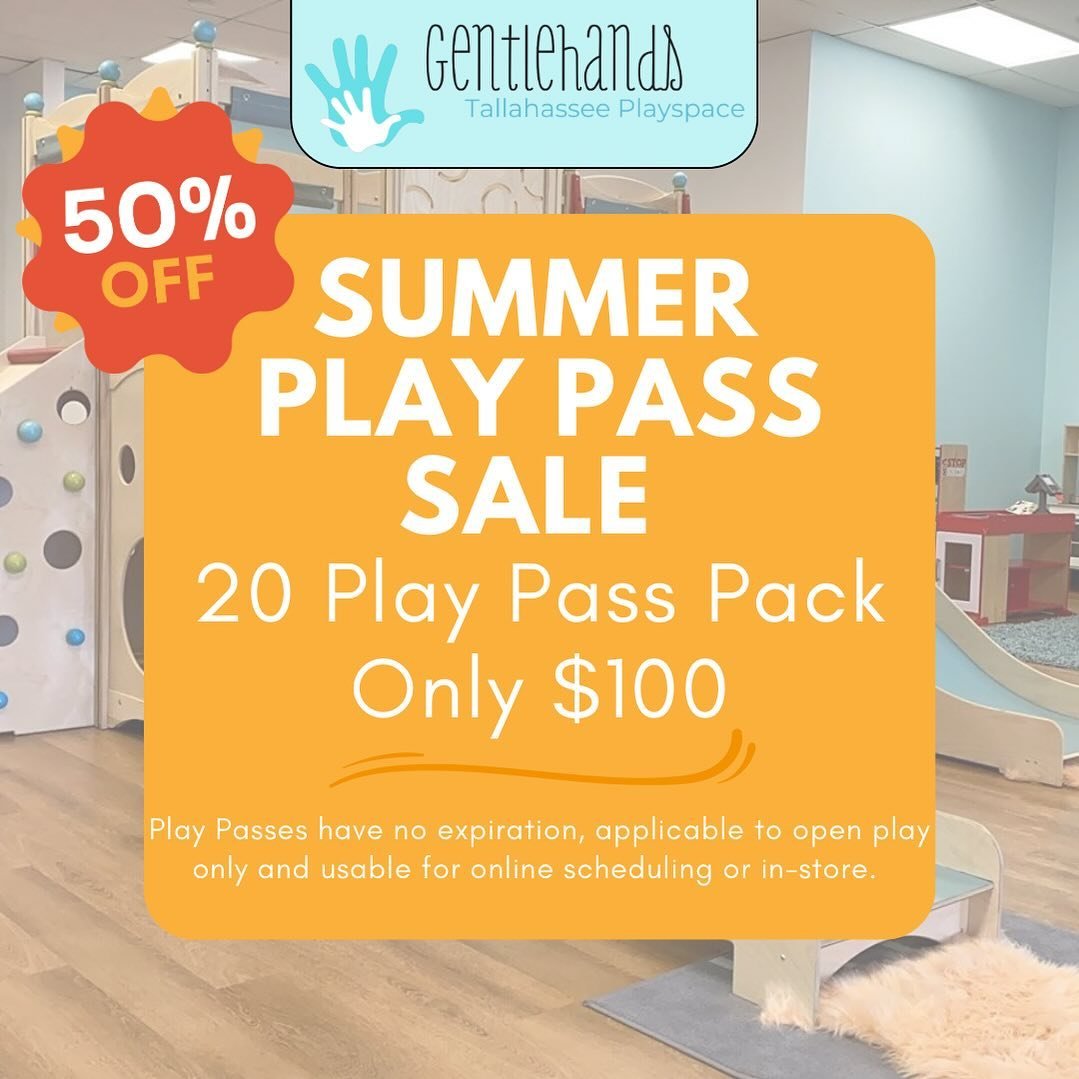 Stock up on play passes for the summer! Our 20 play pass pack is on sale right now bringing each visit down to only $5/child! Pass packs are good for open play only, do not have expirations, and can be shared with siblings. 

Grab pass packs in the l