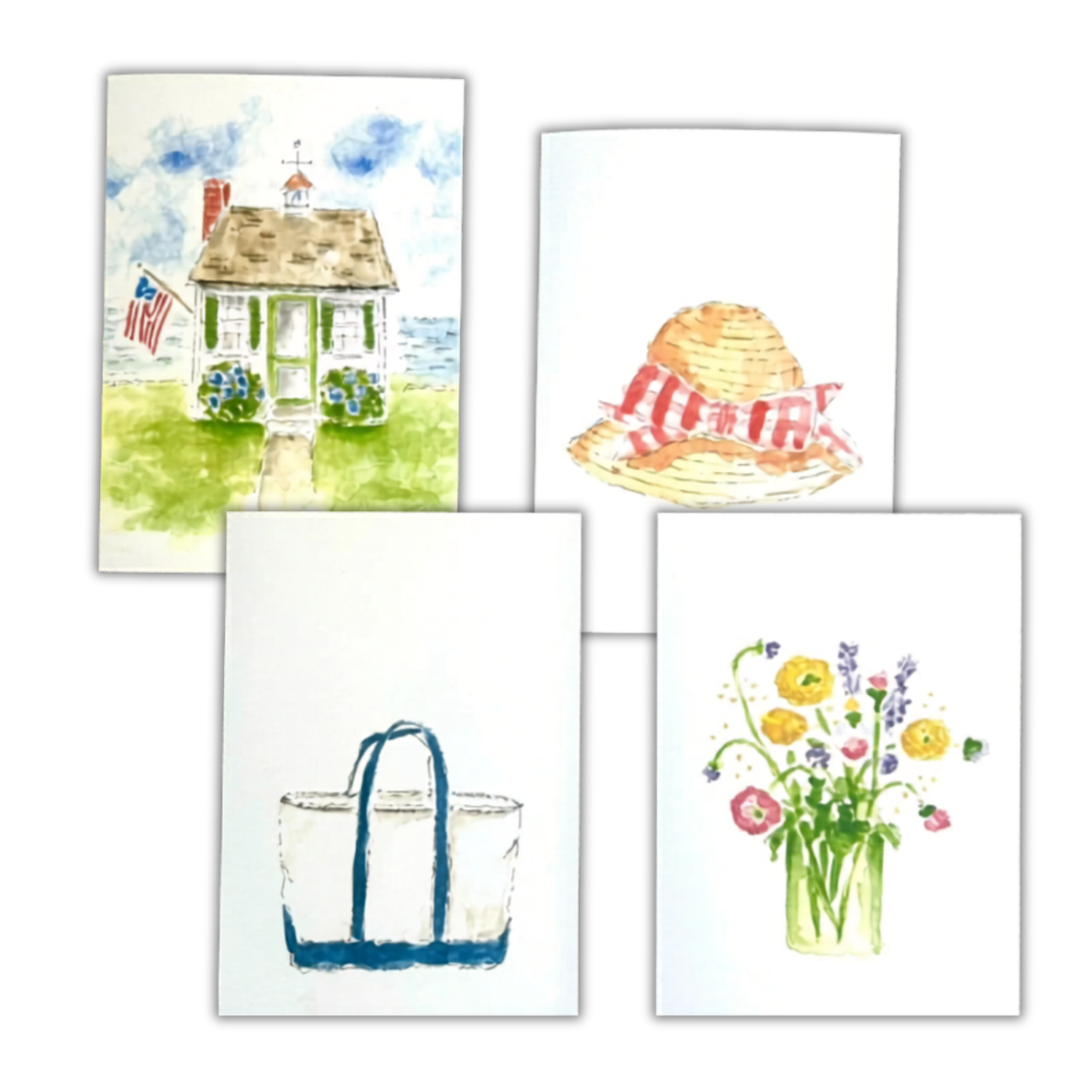 summer weekends series note cards