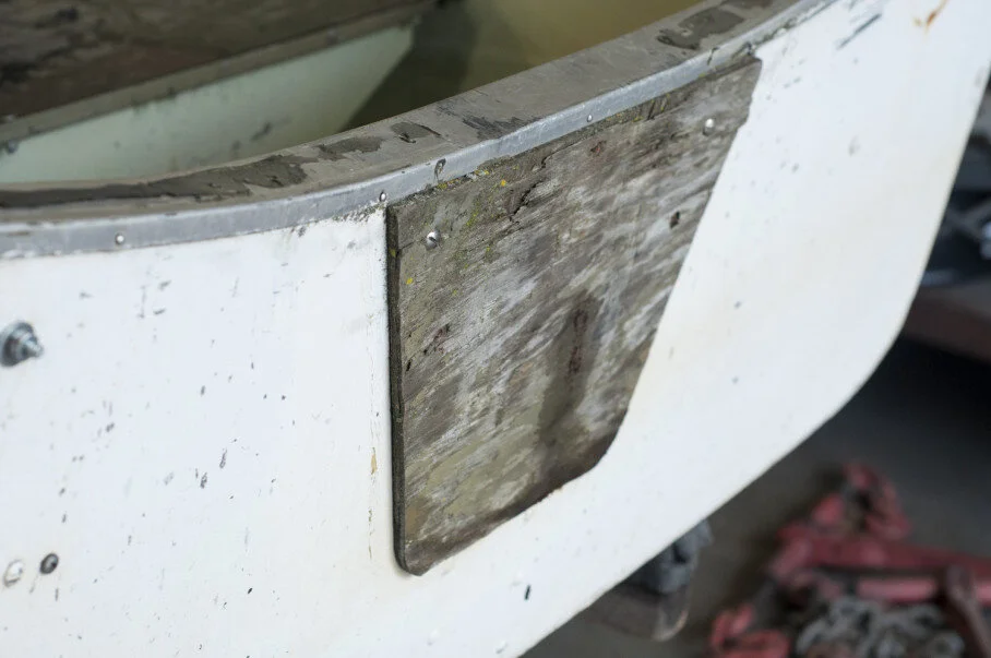 How to replace your boat’s transom board with Richlite — Intectural