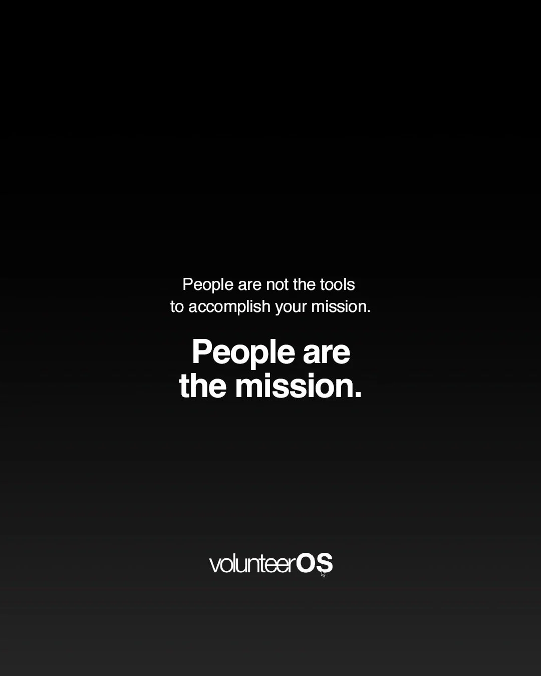 People aren&rsquo;t the means to your mission.
They are the mission.

If your systems exhaust people, the mission eventually stalls.
If your structure burns leaders out, growth slows&mdash;every time.

Healthy organizations flip the script:
&bull; Sy