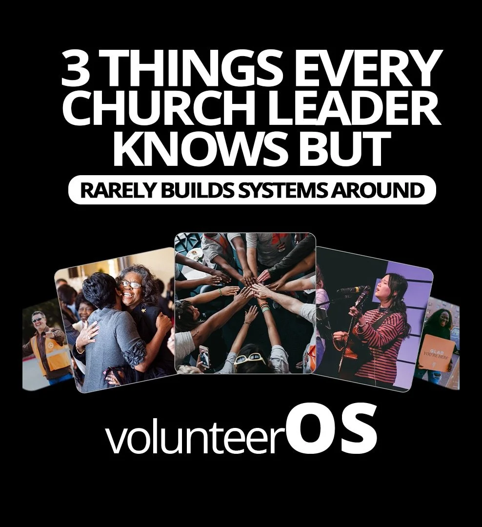 Still recruiting volunteers the hard way?
Chasing texts. Last-minute pleas. Burned-out team leaders. Rinse. Repeat.

That isn&rsquo;t leadership. That&rsquo;s survival mode.

VolunteerOS is a 60-minute live training built for leaders who are done beg