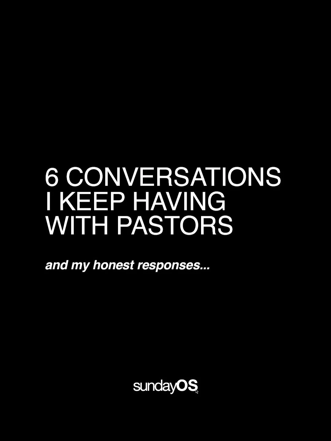 I&rsquo;ve been having the same conversations lately.

Different cities.
Different denominations.
Different personalities.

Same frustration.

&ldquo;We feel stuck.&rdquo;
&ldquo;We&rsquo;re rebuilding.&rdquo;
&ldquo;I&rsquo;m doing everything.&rdquo