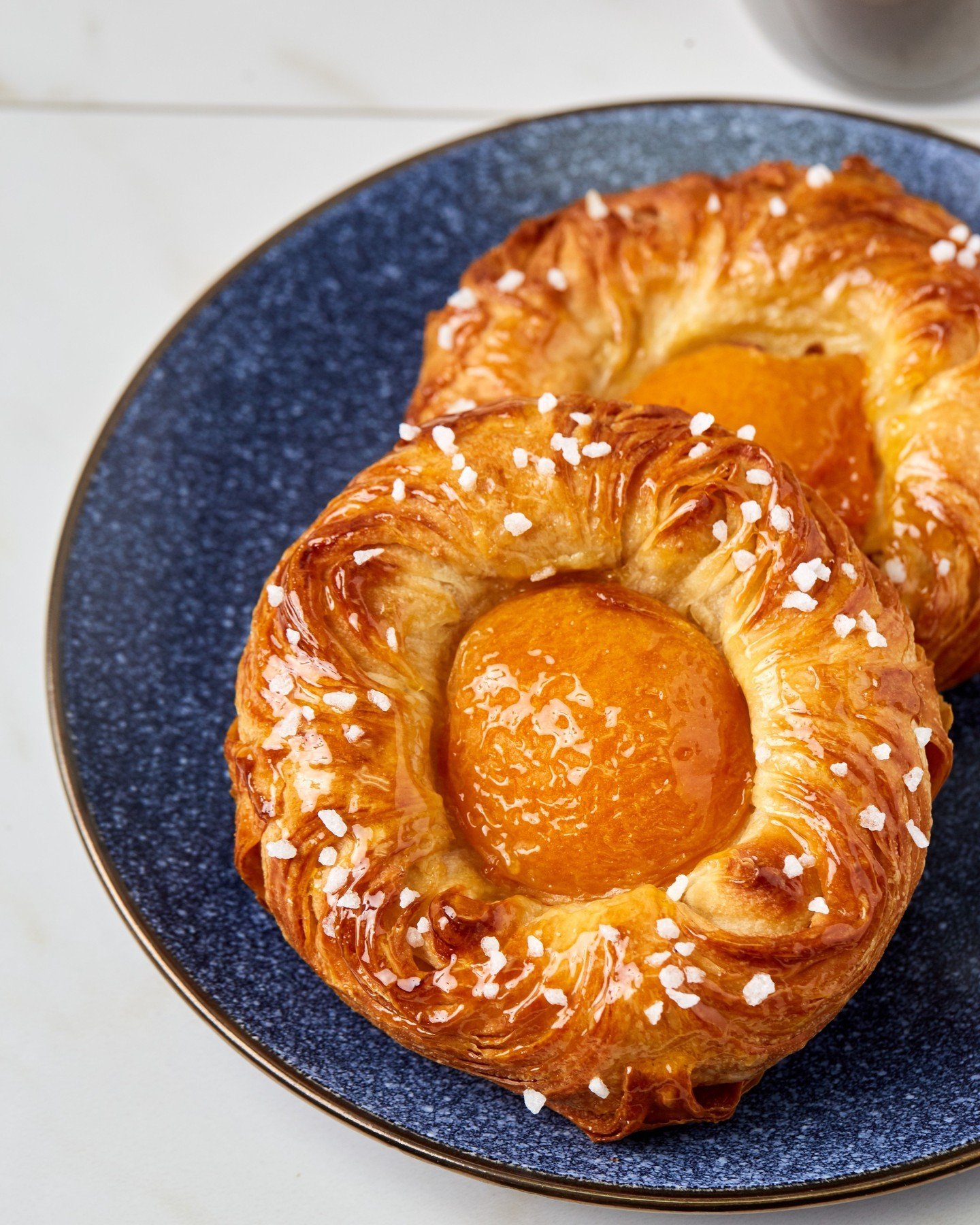 As bright as springtime, the Apricot Danish has returned for the season. If you've had a chance to try this sweet breakfast treat already, let us know what you think!